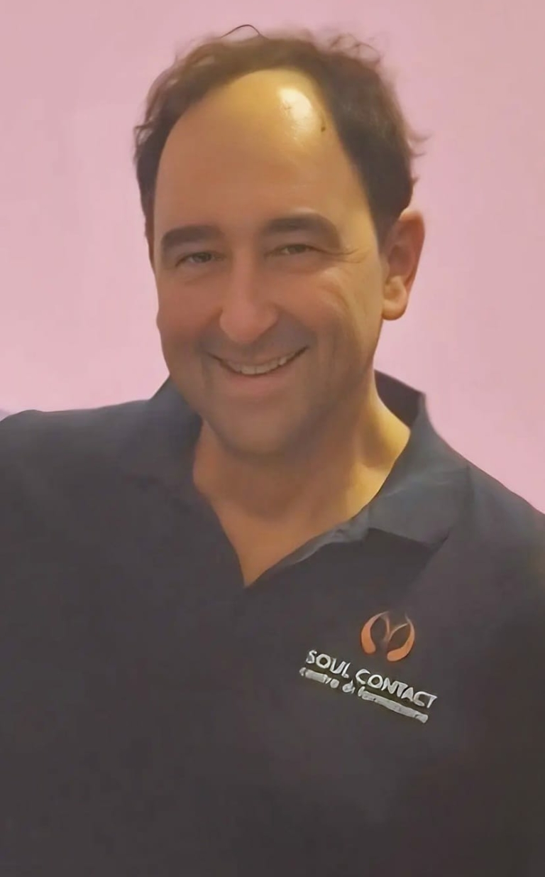 Lorenzo Busnelli, insegnante del Soul Contact Center